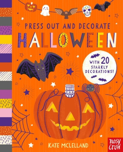 Press Out and Decorate: Halloween (Press Out and Colour) by McLelland, Kate