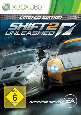 Need For Speed: Shift 2 - Unleashed Limited Edition (Microsoft Xbox 360 DVD) OVP