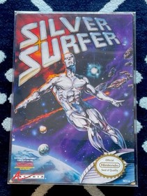 Silver Surfer CIB NES NR MINT Condition Nintendo Game TRUE Complete In Box