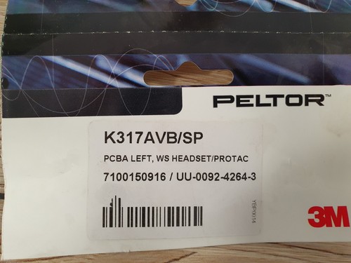 3M™ Peltor™ Headset Ersatzteil Platine Leiterplatte PCBA Links WS ProTac Ersatz - Picture 3 of 4