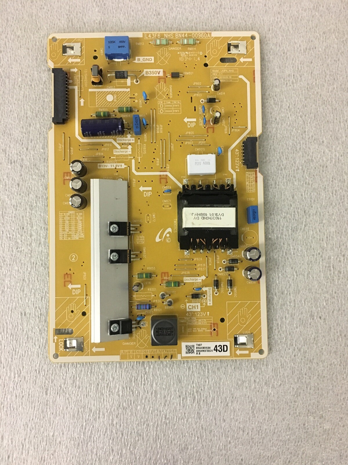 Samsung BN44-00960A Replacement Power Board-image