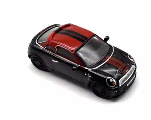 1:76 Red Mini Copper Coupe Sports Model Diecast Metal Car - Picture 7 of 8