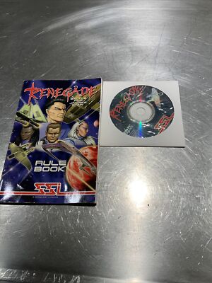 Renegade: Battle for Jacob's Star (PC, 1994) Windows Video Game plus RULE BOOK