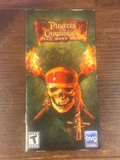 Pirates of Caribbean Dead Mans Chest Playstation Portable Sony PSP Manual Only