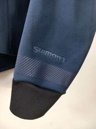 Chaqueta de ciclismo Shimano azul marino rosa softshell cortavientos muestra talla L *defectos* - Imagen 6 de 22