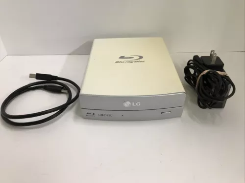 LG External Blu-ray Writer with USB 3.0 - BE14NU40