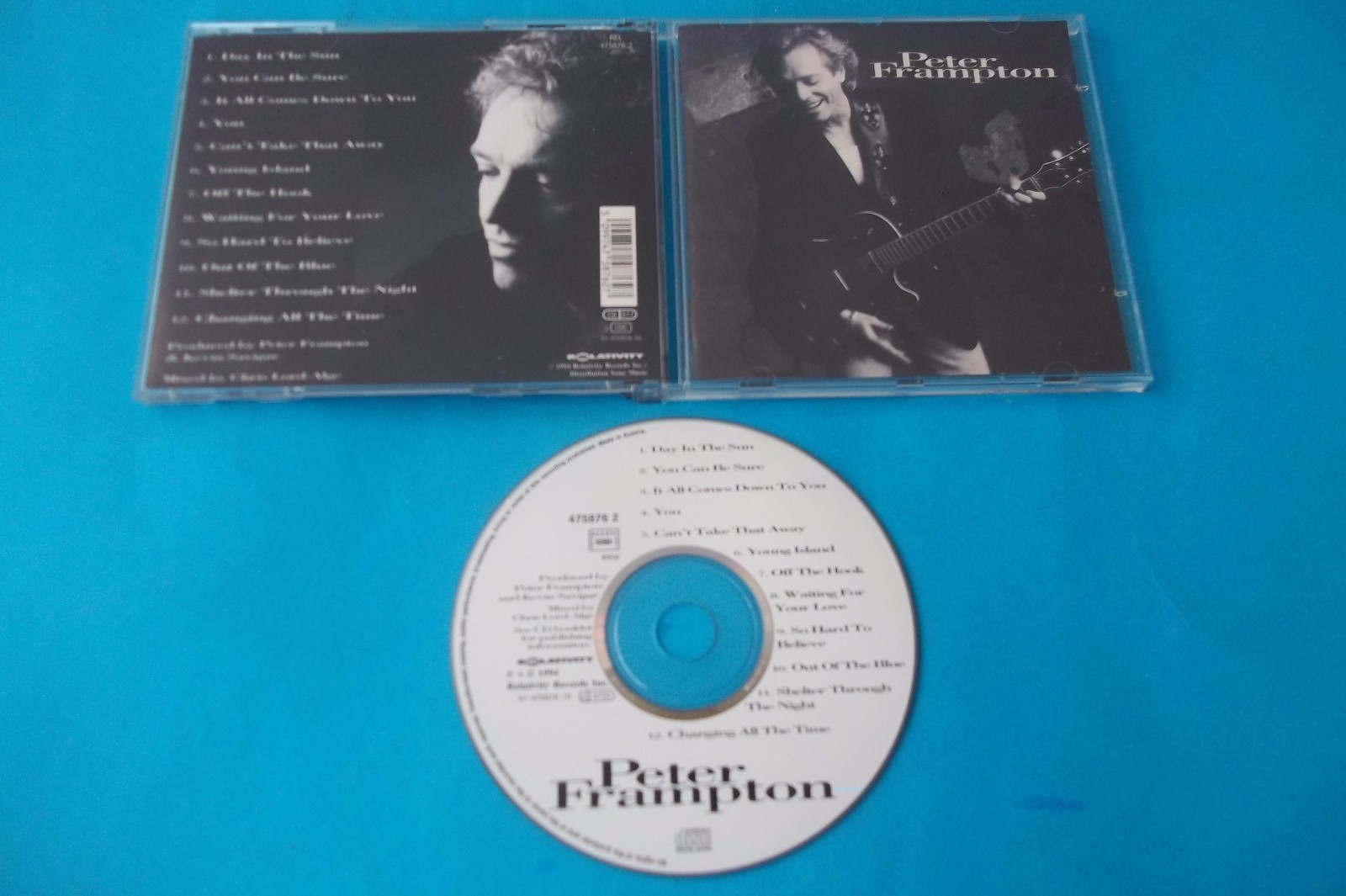PETER FRAMPTON " PETER FRAMPTON " CD 1994 RELATIVITY RECORDS NUOVO