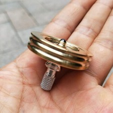 High Performance Spinning Top Brass Aluminum Desktop Fidget Gyroscope Gyro Toy