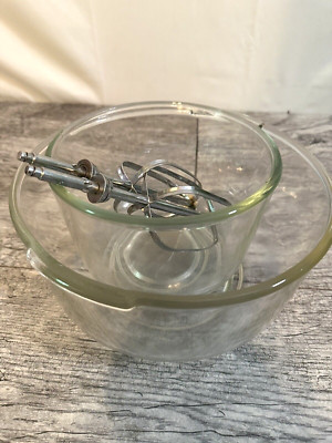 Oster Regency Kitchen Center Replacement Glass Mixing Bowl Set Large ...
