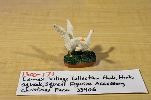 Lemax 2003 Village Collection Honk Squeak Chirrido Figura Accesorio (1300-171) - Imagen 4 de 11