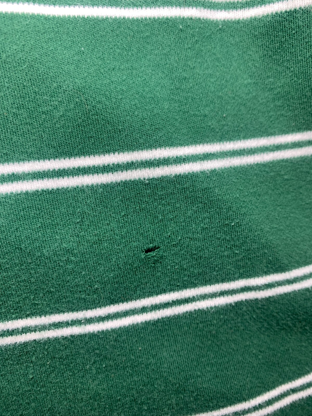 Polo Ralph Lauren vintage camicia uomo extra large verde a righe arancione pony