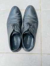 Dolce & Gabbana Leather Derby Shoes Black size 10, model 5485