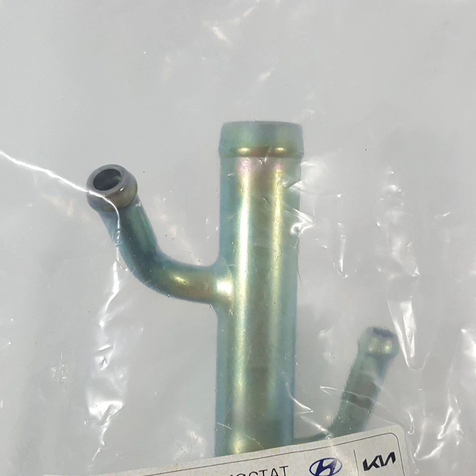 Thermostat Housing For Hyundai Accent1.6L 2001-2005 Kia Rio 1.4L 2001-2010 - Imagem 4 de 4