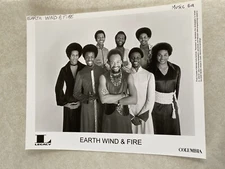 Earth, Wind & Fire Press Photo 8x10”, Maurice White. See Description.