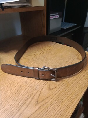 Men s Levi s Casual Leather Belt Brown Size 40