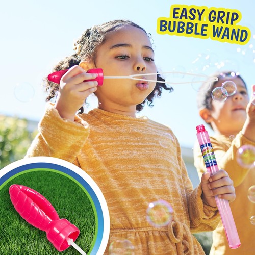 Maxx Bubbles 24 Pack 14.6" Big Bubble Wands for Summer Toy Outdoor/Indoor Act... - Picture 3 of 7