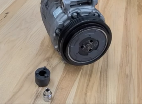 A/C Compressor clutch hub 22.5mm tool NO IMPACT WRENCH NEEDED, install video - Picture 4 of 5