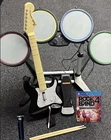 Rock Band 4 PS4 PS5 Bundle Band In A Box Kit Rockband 4 Guitar Disc Drums Set