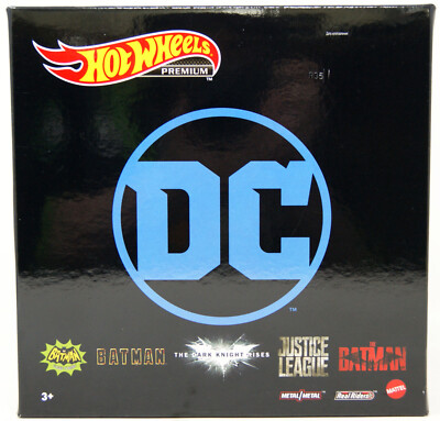 Hot Wheels - Premium - DC - Batman 5-Pack - Set aus 5 Batman Fahrzeuge