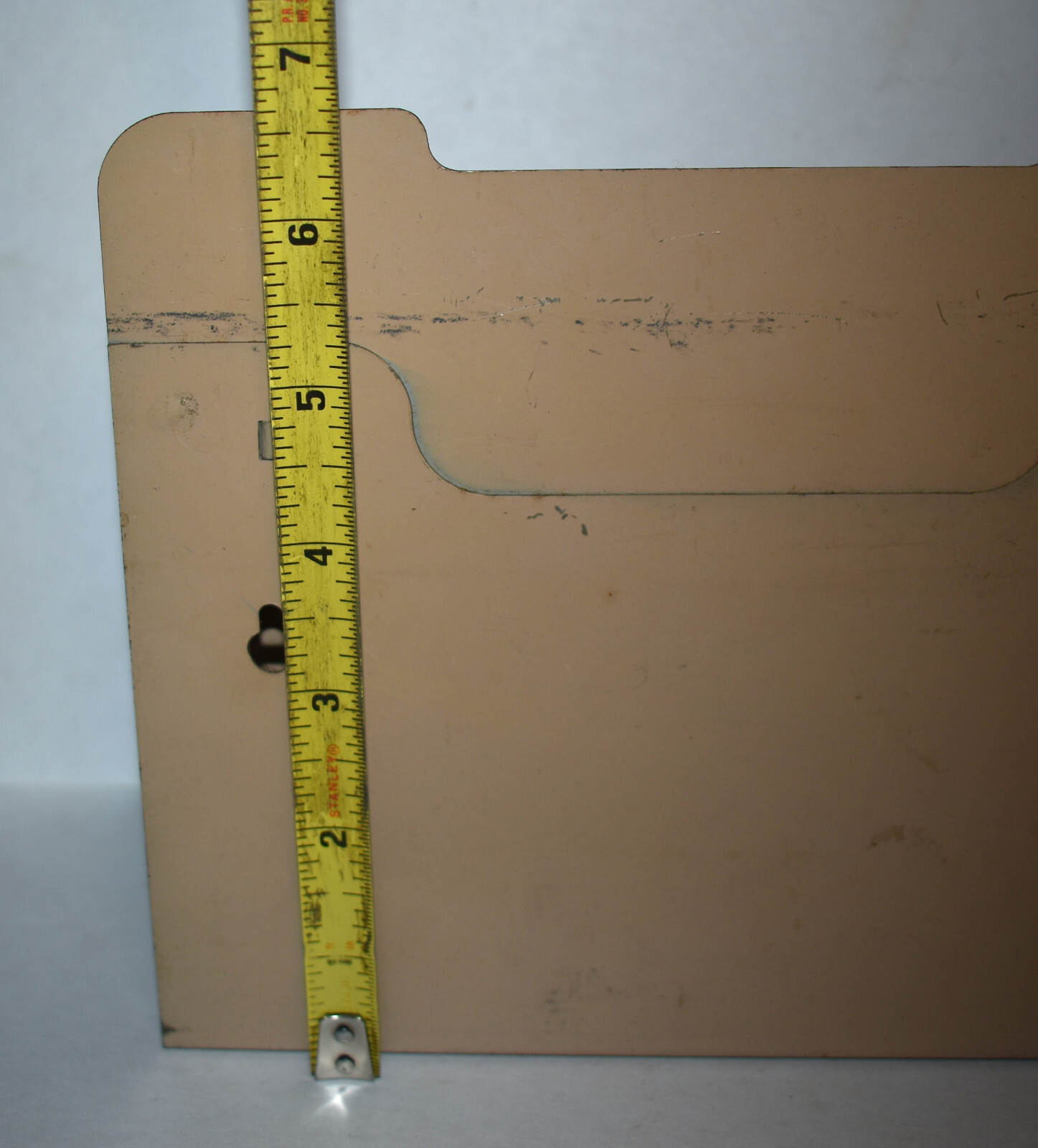 Vintage Oelwein IA Iowa State Bank Metal Advertising Office Desk Paper