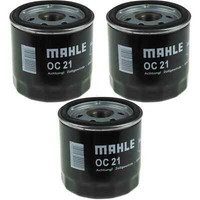 3X Mahle / Knecht ÖLfilter OC 21 OF Oil Filter