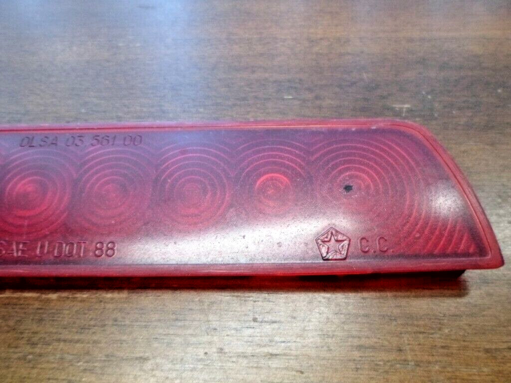 Chrysler TC Maserati - Third 3rd Brake Light Lens