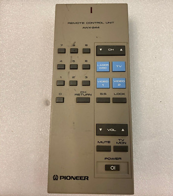 Pioneer AWX-244 Remote Control -TESTED WORKING-