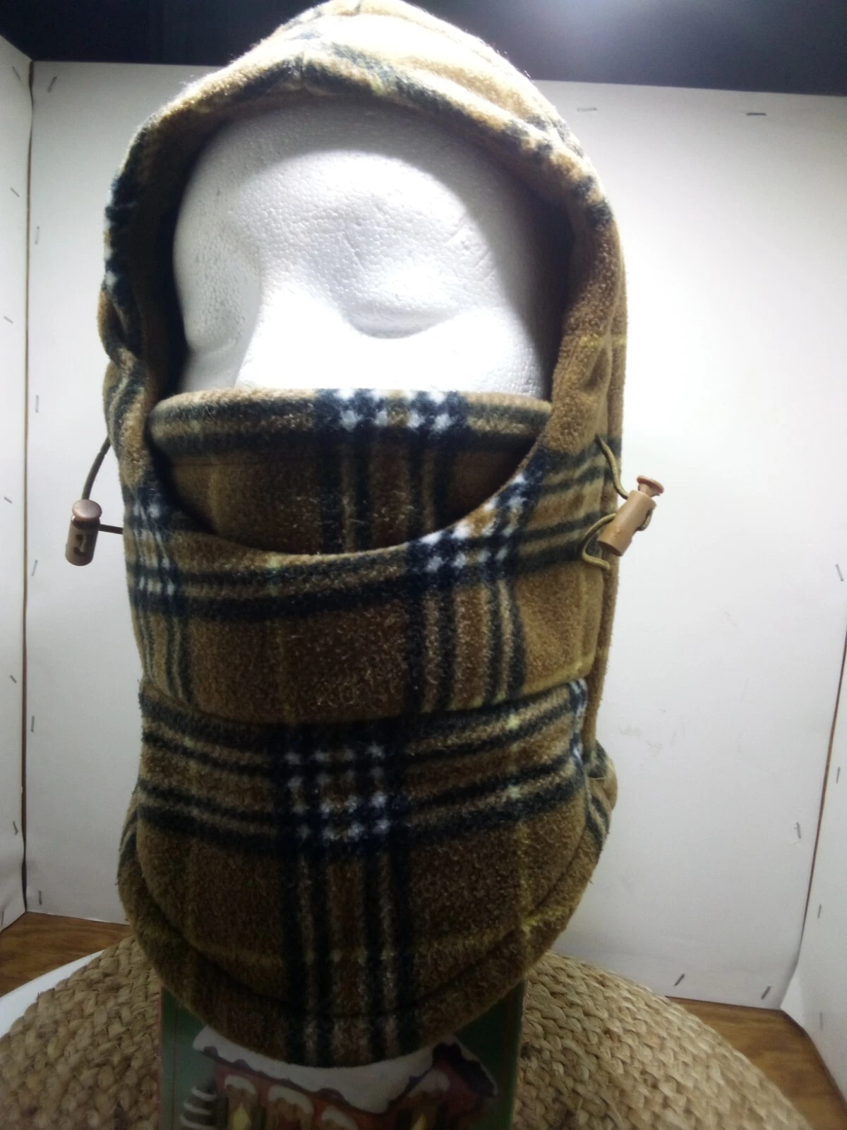 Head And Neck Adjustable Face Mask Flannel Fleece Super Warm