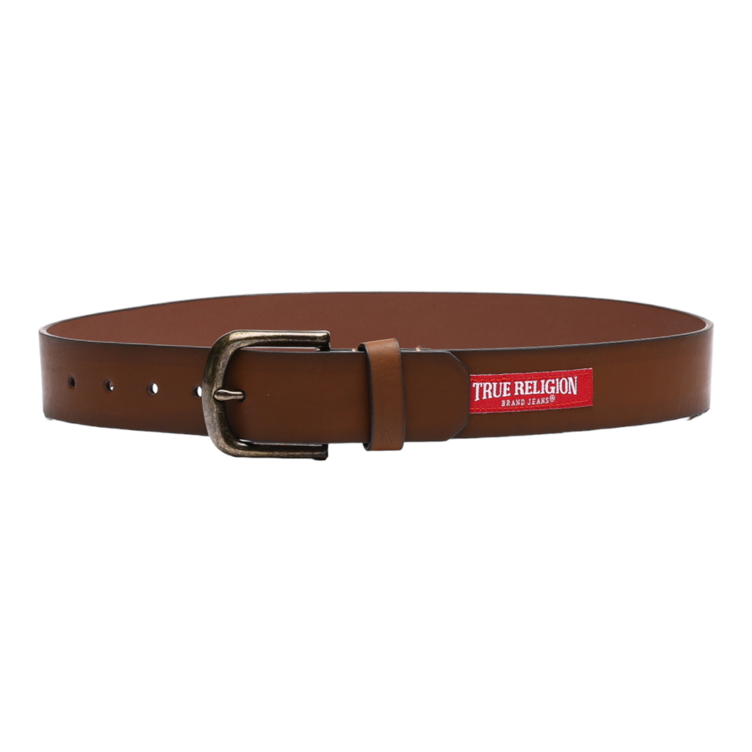 TRUE RELIGION Sult Harness Buckle Belt Brown Men's Size 36 eBay
