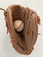 Franklin Baseball Glove 4595512 RTP Series RHT Tanned Leather 100 USA Steerhide