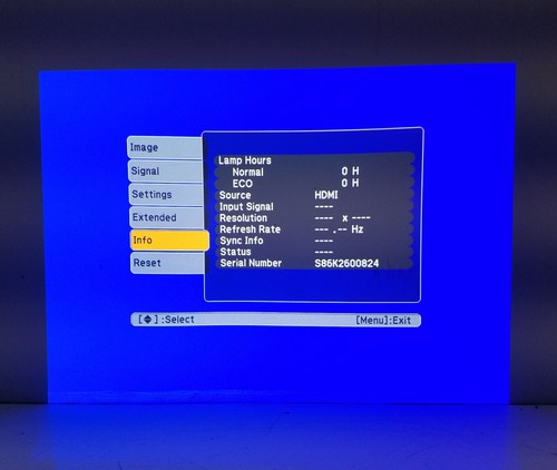 NICE! ~ Epson EX3212 H533A 3LCD Projector 2800 Lumens ~ NEW BULB - 第 11/12 張圖片