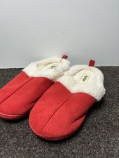 Floopi Slippers for Women Memory Foam Fur Lined Clog Slipper Size 7-8