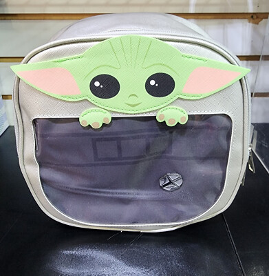 Star Wars Grogu Mini Backpack Faux Leather Mint Green Bioworld Star Wars Mandalorian Grogu Women main image 3