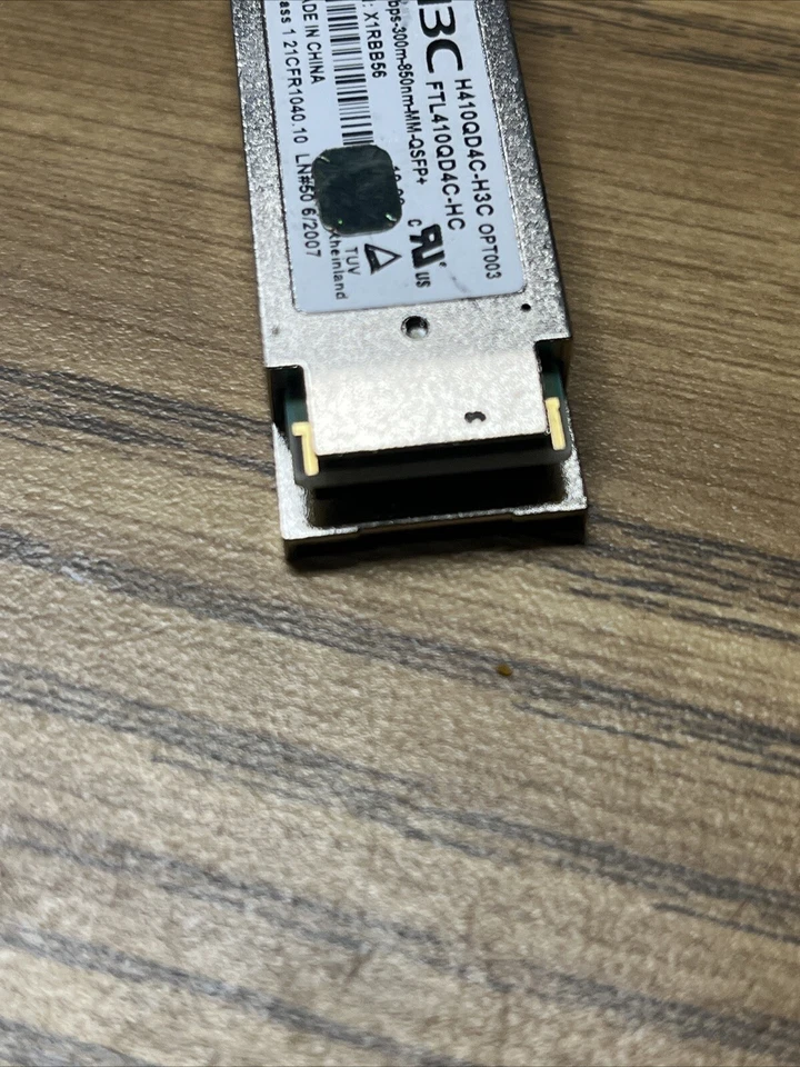 Compatible with H3C QSFP-40G-CSR4-MM850 QSFP+ Transceiver - Image 3 of 4