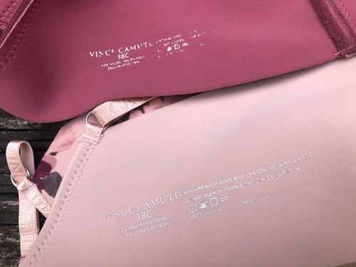 Set of 2 Vince Camuto Women's Wireless Bras Size 38C - Picture 4 of 4