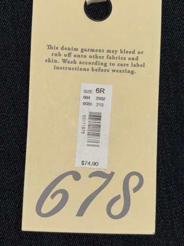 The Limited Denim 678 Low Rise Flare Leg Jeans Dark Wash Women’s Size 6 Regular - Picture 6 of 20