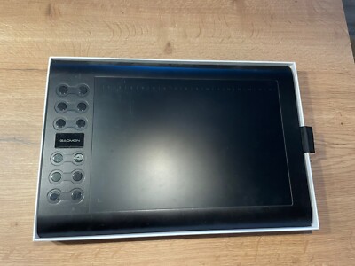 GAOMON M106K 10 x 6 Zoll Profi Grafiktablett mit 12+16 Programmierender Tasten