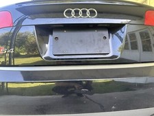 Rear License Plate Tag Holder Mount Adapter Bracket For Audi A4 S4 Rs4 2002-2008
