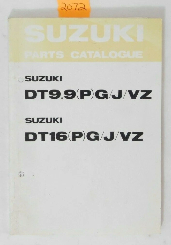 Suzuki Outboard Parts Catalogue Catalog Library