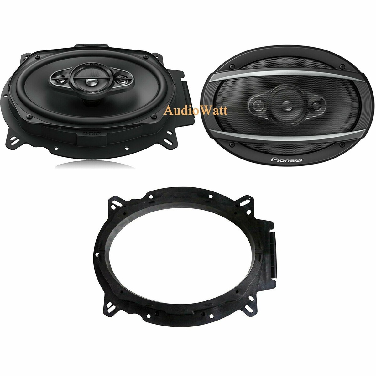 2x Pioneer TS-A6960F 450 Watts 6