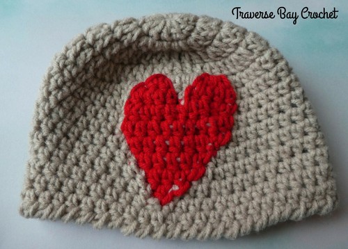 Newborn Baby Heart Hat Bootie Pattern Set PATTERN ONLY  - Imagen 2 de 6