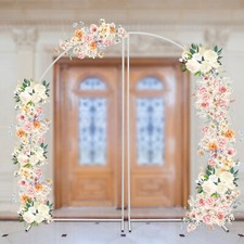 Wedding Metal Arch Background Stand, Set of 2 Arch Backdrop Stand for Decoration
