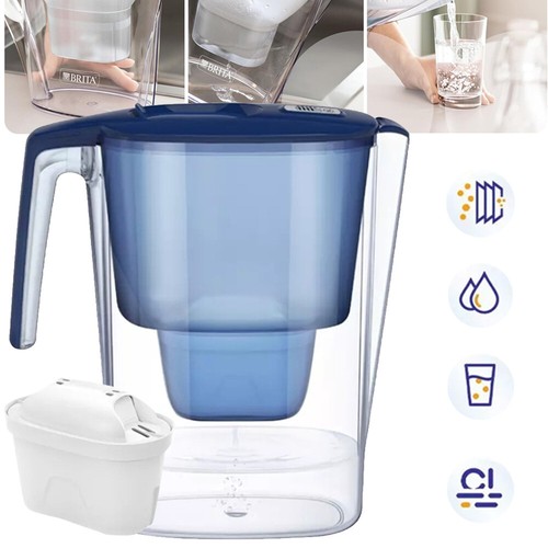 Large Capacity 3.6L Water Jug Water Filter Fridge Jug With Cartridge AU STOCK - Picture 22 of 24