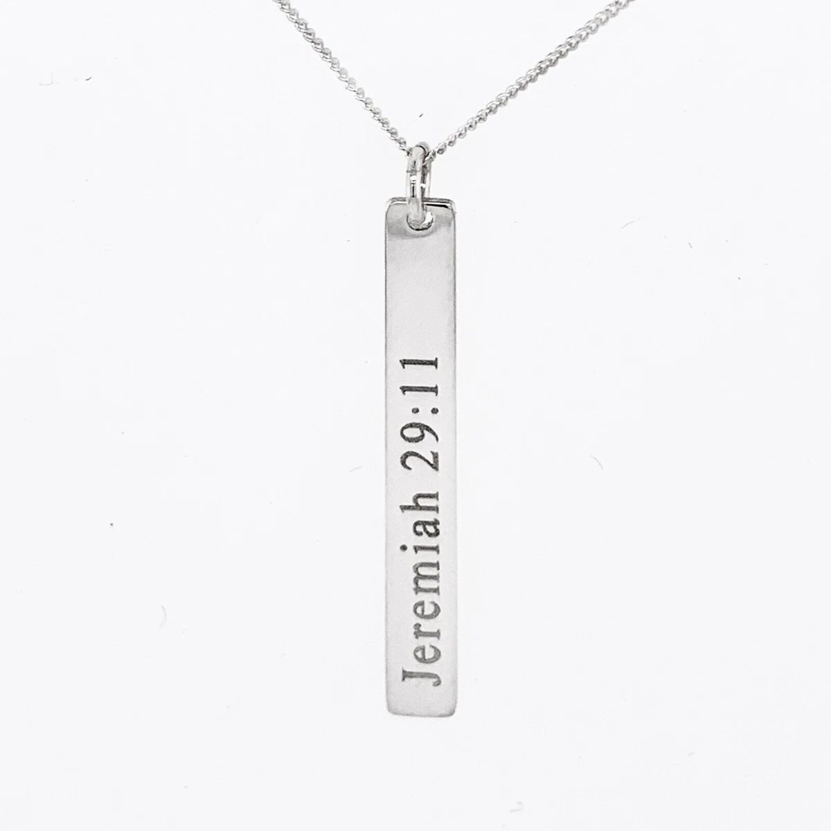 Necklace with bible verse sale