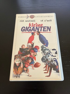Kleine Giganten Foofball Film Ed O Neill Al Bundy VHS Kult RAR Selten Guter Zust