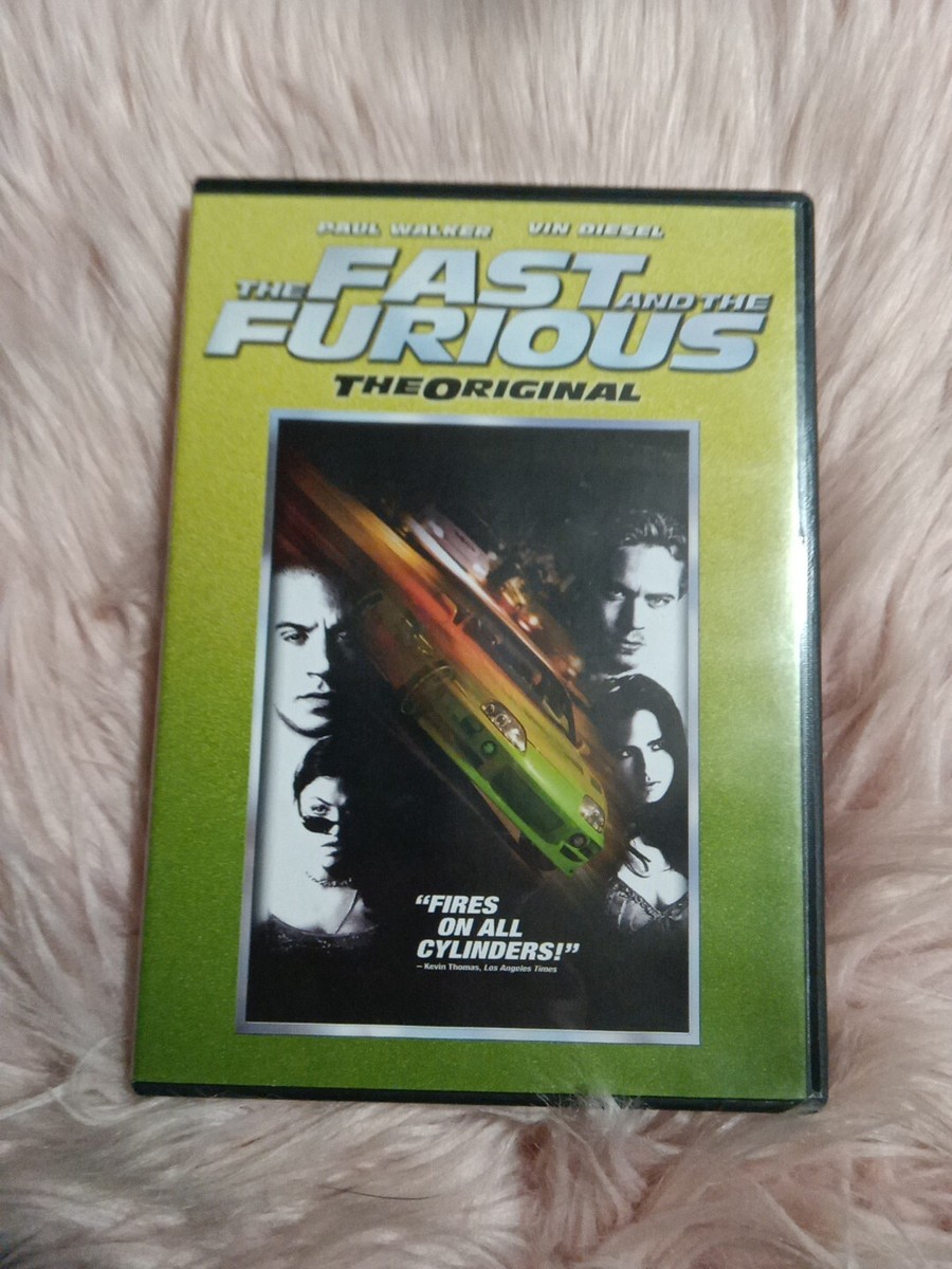 The Fast and the Furious (DVD, 2001) D19 25192100284| eBay