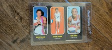 1971-72 TOPPS TRIOS STICKERS ABA MACK CALVIN ROGER BROWN BOB VERGA ABA 4A 5A 6A