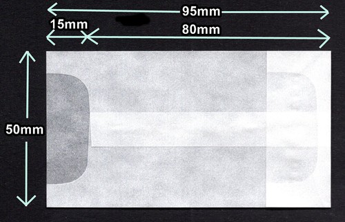 SOBRES PROTECTORES DE VIDRIO 50 mm x 80 mm totalmente nuevos ♺ CORREO GRATUITO hechos en el Reino Unido - Imagen 4 de 10