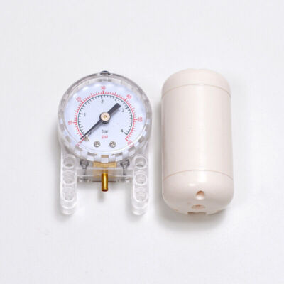 #ad Technic Building Block MOC Pneumatic Pressure Gauge Manometer For 64065 9641 $19.46