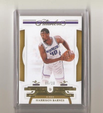 2020-21 Panini Flawless HARRISON BARNES Gold Diamond Parallel 6/10 #55 Kings